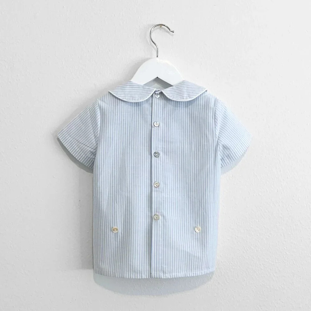 NWT Handsome Boys Dress Shirt & Shorts 2 Piece Outfit Celebration Wear Suit 4T - Picture 4 of 6